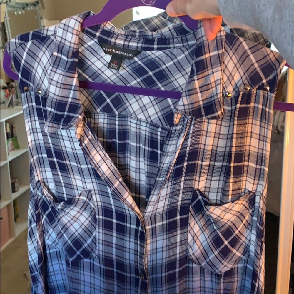 Plaid Tank Tunic